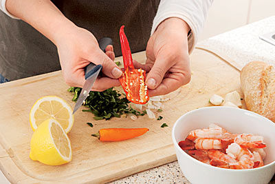 Gambas Ciabatta