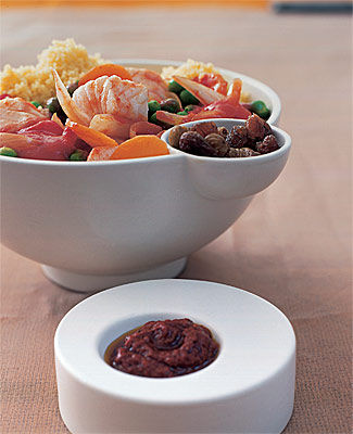 Scharfes Fisch-Couscous