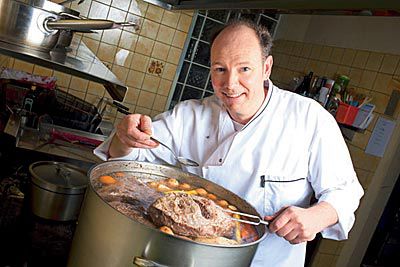 Zanderfilet "Toskana" Schmorgemüse & Press-Erdäpfel