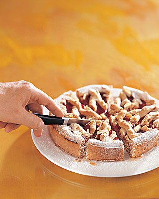 Linzertorte aus Linzerteig