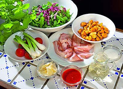 Mein Geheimrezept: Rucola-Pilz-Salat