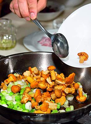 Mein Geheimrezept: Rucola-Pilz-Salat