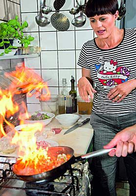 Mein Geheimrezept: Rucola-Pilz-Salat