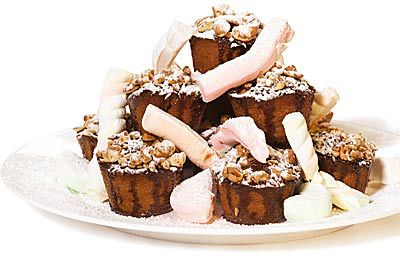 Colatörtchen mit Mäusespeck