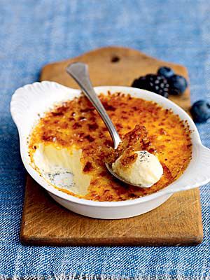 Crème Brûlée mit Vanille und Zimt