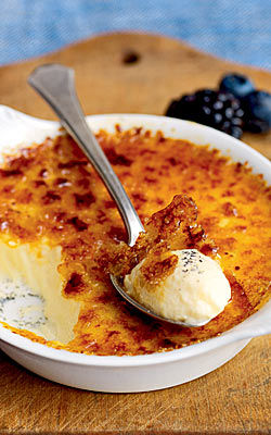 Crème Brûlée mit Vanille und Zimt