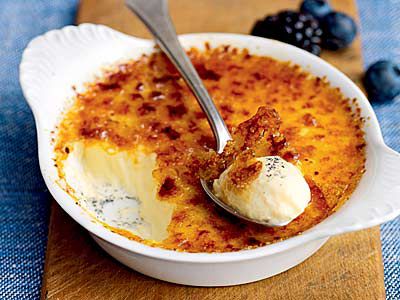 Crème Brûlée mit Vanille und Zimt