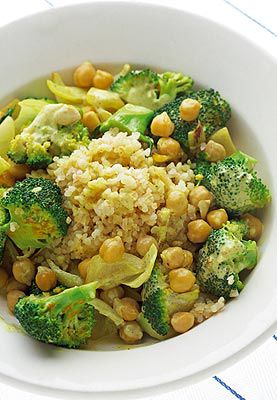 Kichererbsen-Curry mit Quinoa