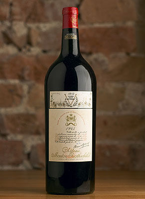 1. Château Mouton Rothschild 1945