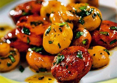 Champignons mit Chorizo