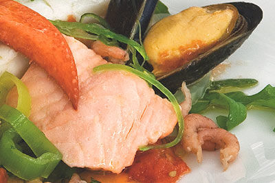 Sylter Fischersalat mit Algen