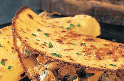 Pilz-Quesadillas
