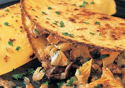 Pilz-Quesadillas