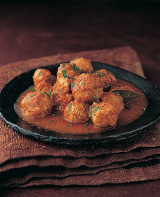 Hackbällchen in Chipotle-Sauce