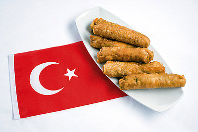 Türkei: Sigara Börek (Zigarrengebäck)