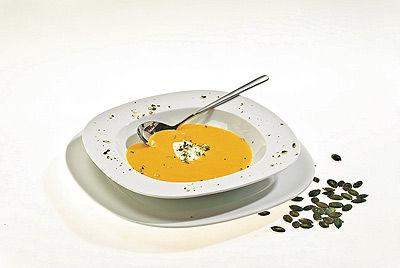 HOKKAIDO-KÜRBIS-SUPPE