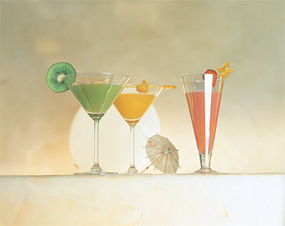 Pfirsich-Cocktail