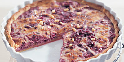 Rotkraut-Apfel-Tarte