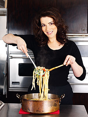 Spaghettini mit Garnelen und Chili