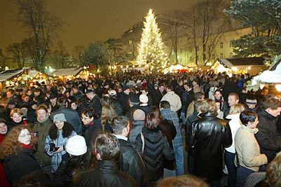Weihnachtsdorf im Alten AKH