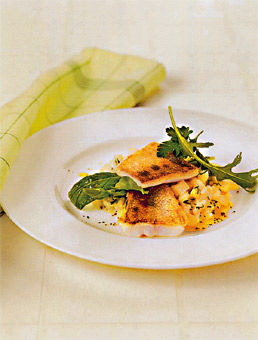Zander & Spargelrisotto