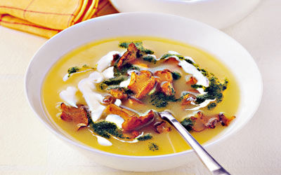 Eierschwammerlsuppe