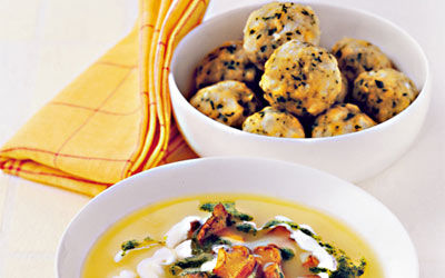 Eierschwammerlsuppe