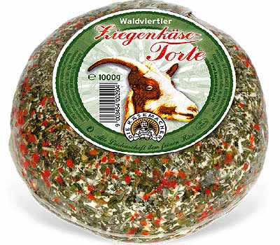 Ziegenkäse-Torte