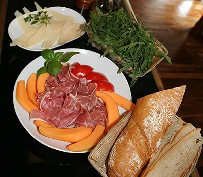 Ciabatta  Prosciutto Röllchen