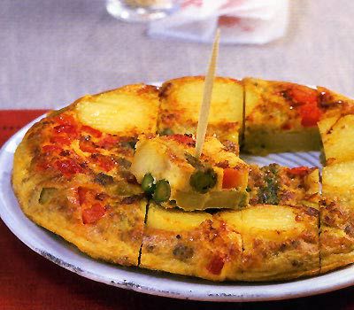 Spargel-Tortilla