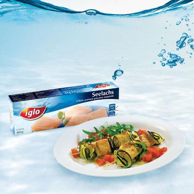 Seelachs-Zucchini-Spießchen