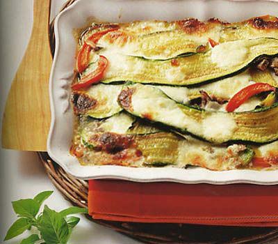 Parmigiana di zucchine e acciughe