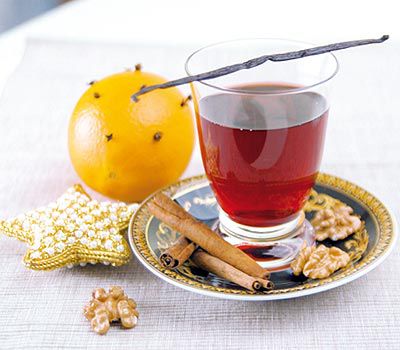 Punsch mit Rotwein