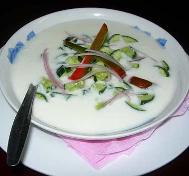 Okroschka (Kalte Gemüsesuppe) - Zutaten