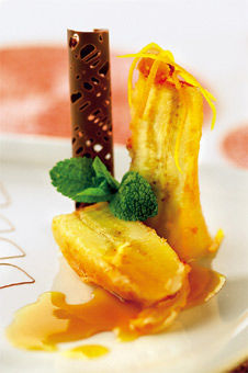 Gebackene Bananen