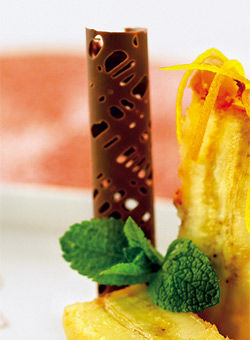Gebackene Bananen