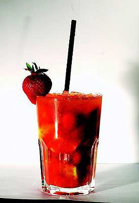 Strawberry Caipirinha