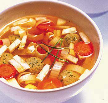 Mit Saft und Suppe Verbrennung ankurbeln