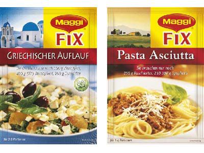 Die neuen Maggi Fix