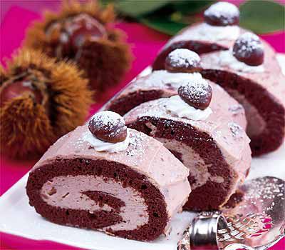 Kastanienroulade