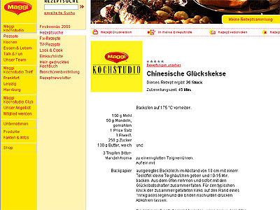 Glückskekse