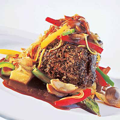 Asiatisches Pfeffersteak