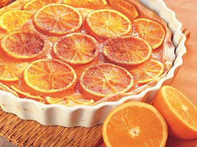 Orangen-Tarte