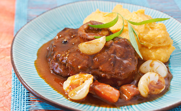 Bild: GUSTO / Eisenhut & Mayer Ossobuco mit Litschi
