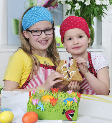 Kinderküche - Osterhasen backen