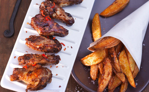 Bild: GUSTO / Theresa Schrems Hot Cajun Chicken Wings