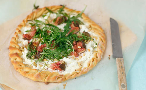 Bild: GUSTO / Theresa Schrems Kichererbsenpizza