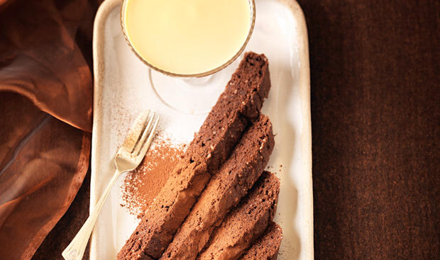 Schokokuchen mit Kaffee-Creme