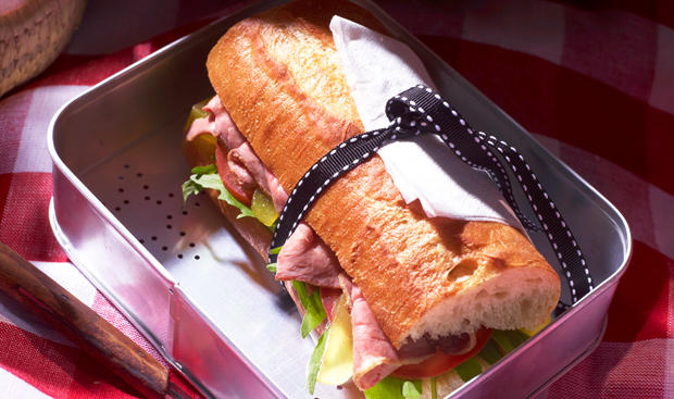 Bild: GUSTO / Dieter Brasch Roastbeef-Sandwich
