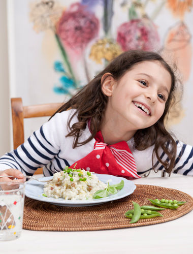 Kinderküche: Risi e bisi